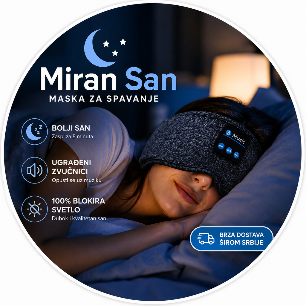 Miran San - Pametna Bluetooth Maska